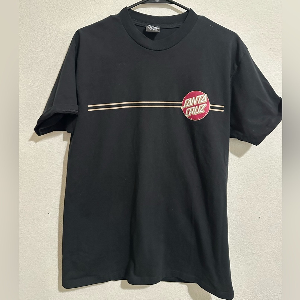 Santa Cruz Skateboards Black T-Shirt for Men M